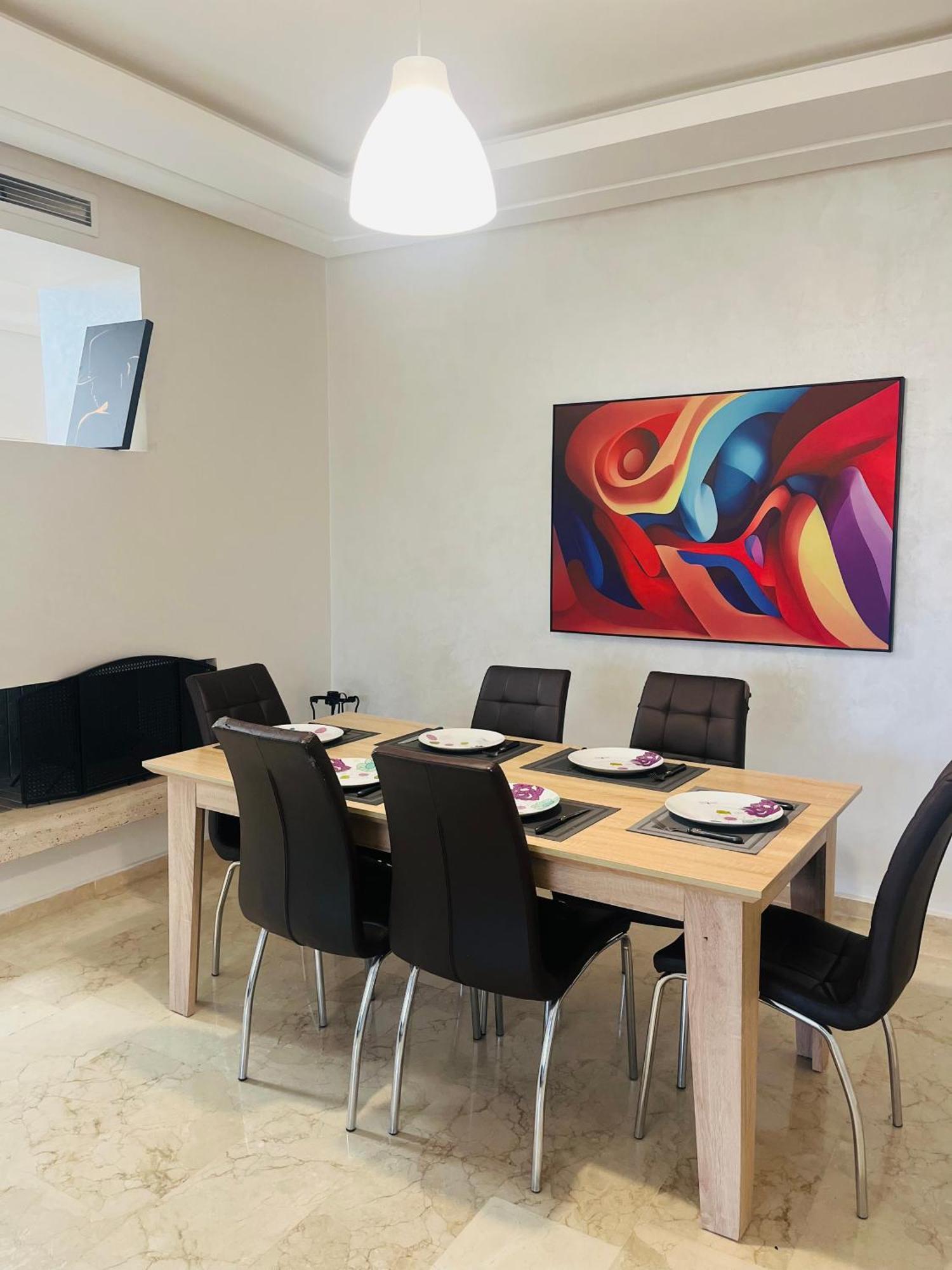 Apartament Chic & Cosy Flat Near Airport Lockbox Fast Wifi Nouaceur Zewnętrze zdjęcie